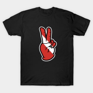 Peace Love and Scuba Diving T-Shirt